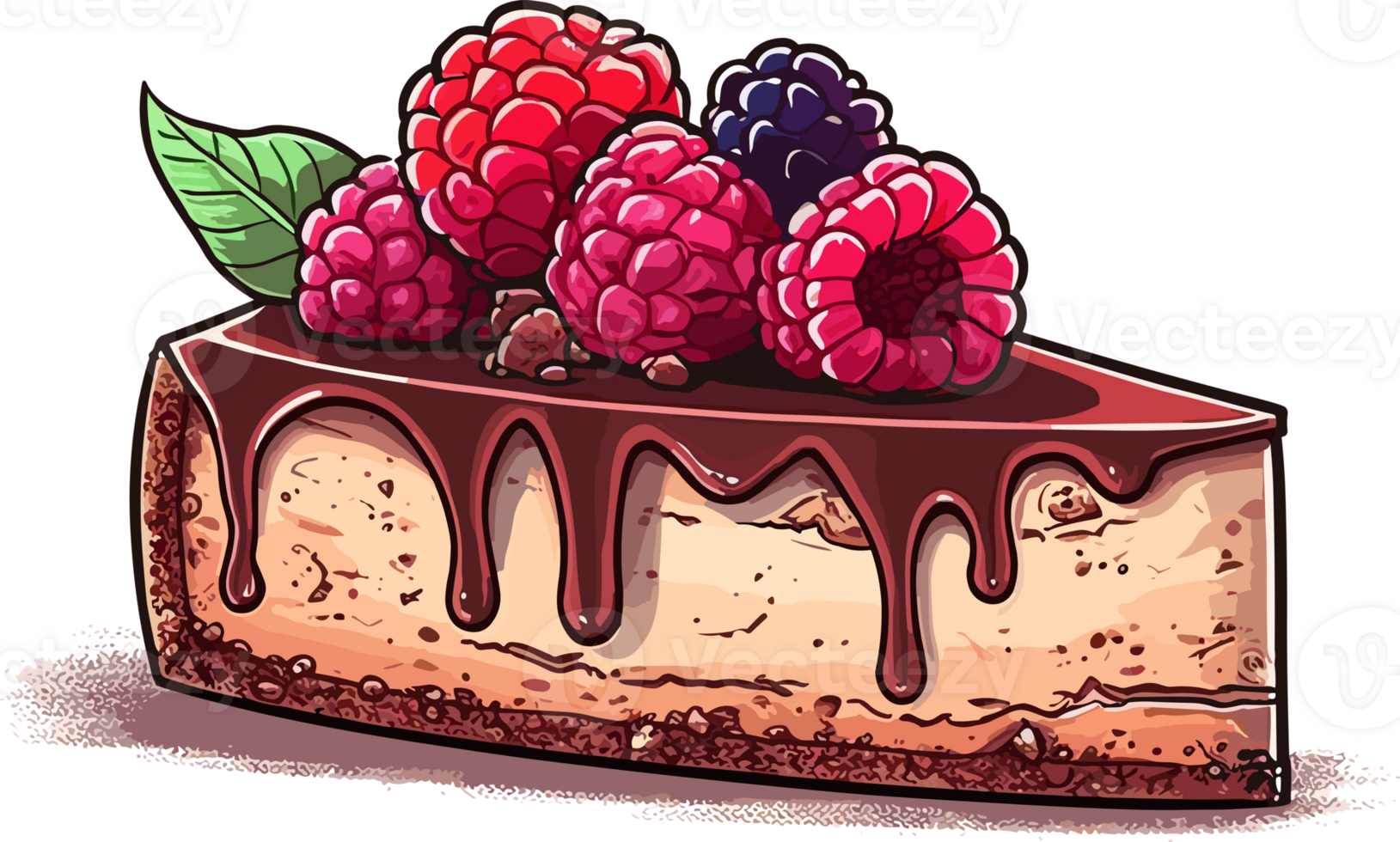Cartoon Cake , illustration, Cute Design, Tshirt, png
