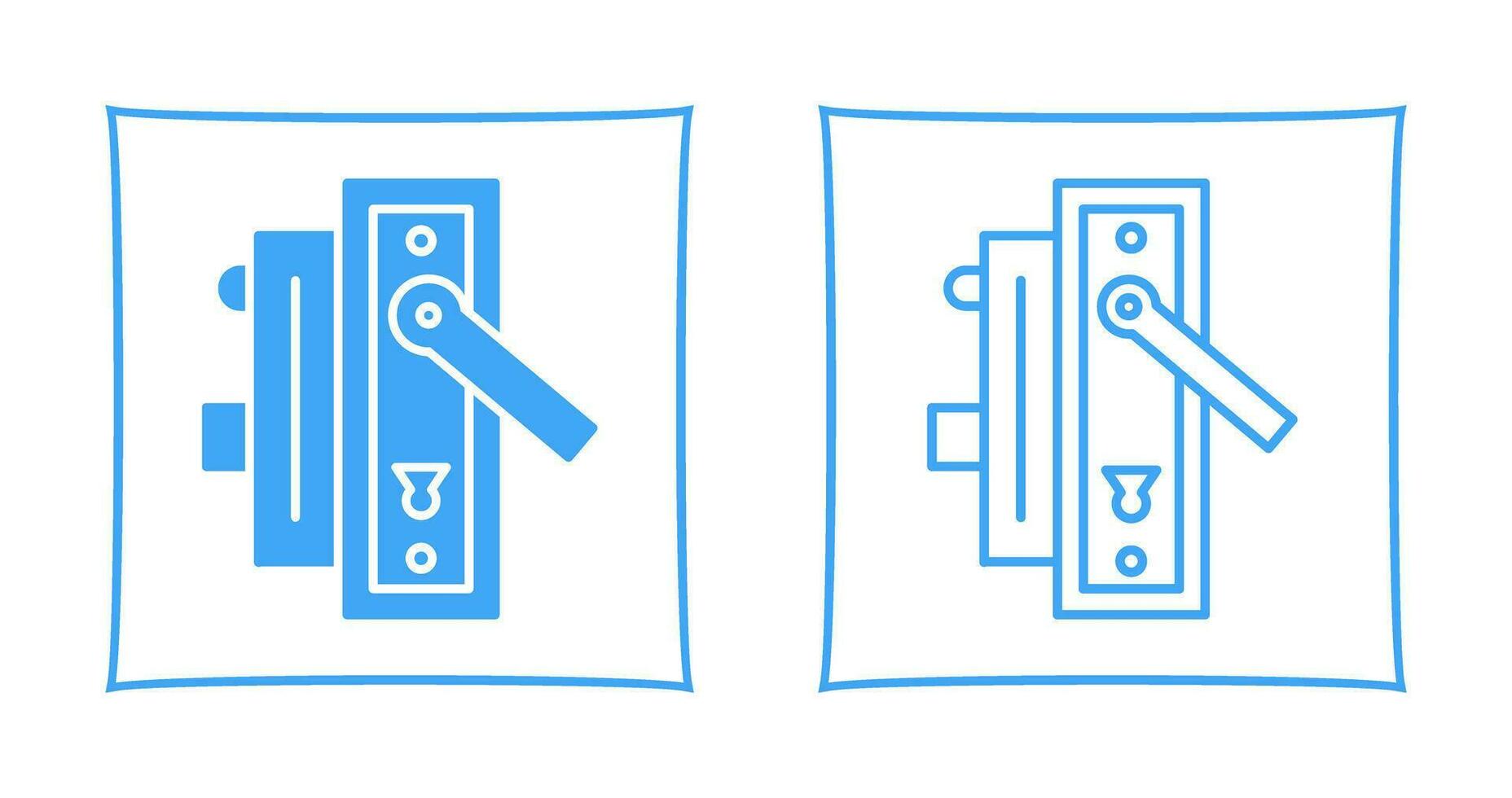 Door Handle Vector Icon