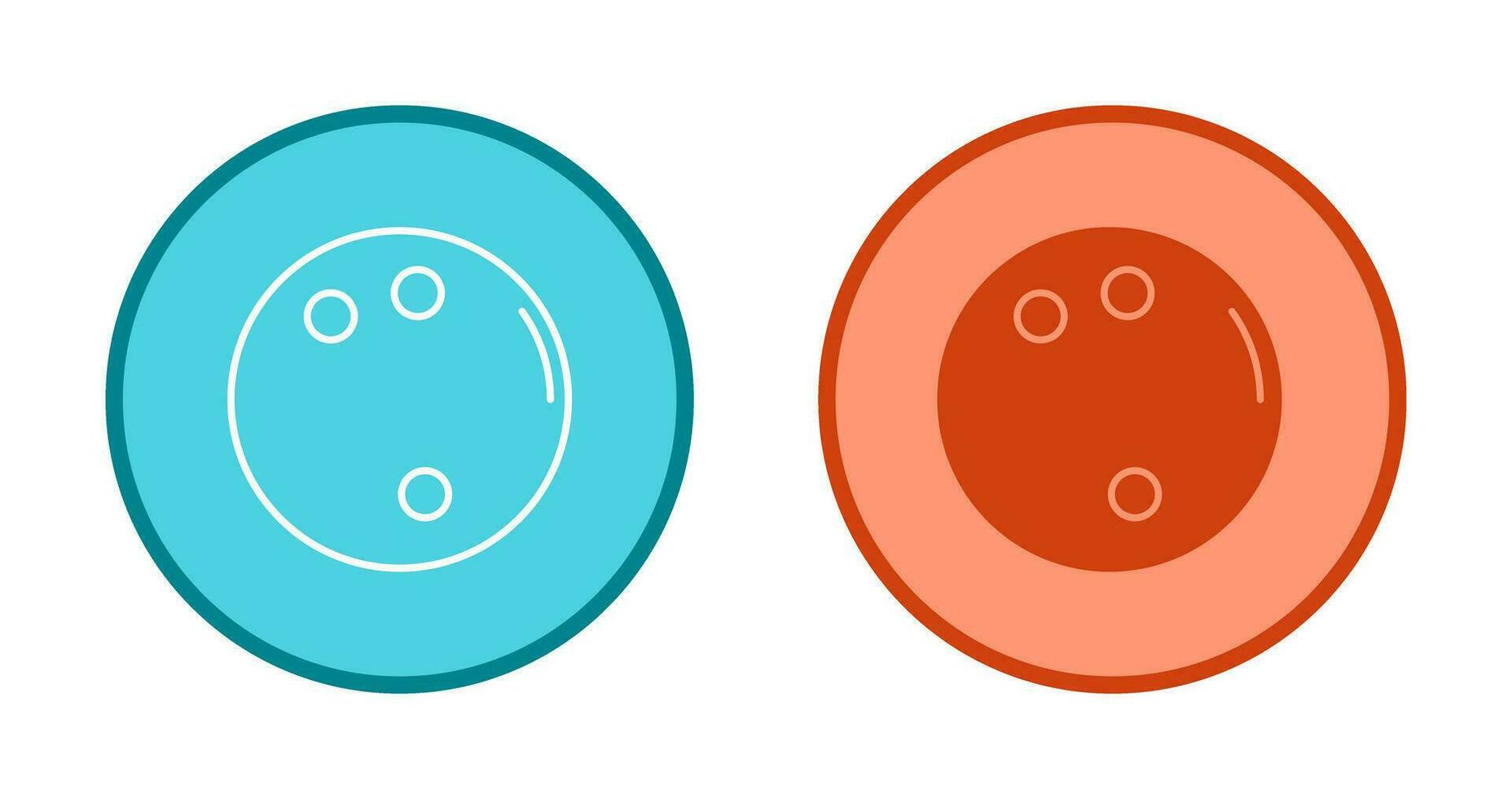 Bowling Ball Vector Icon