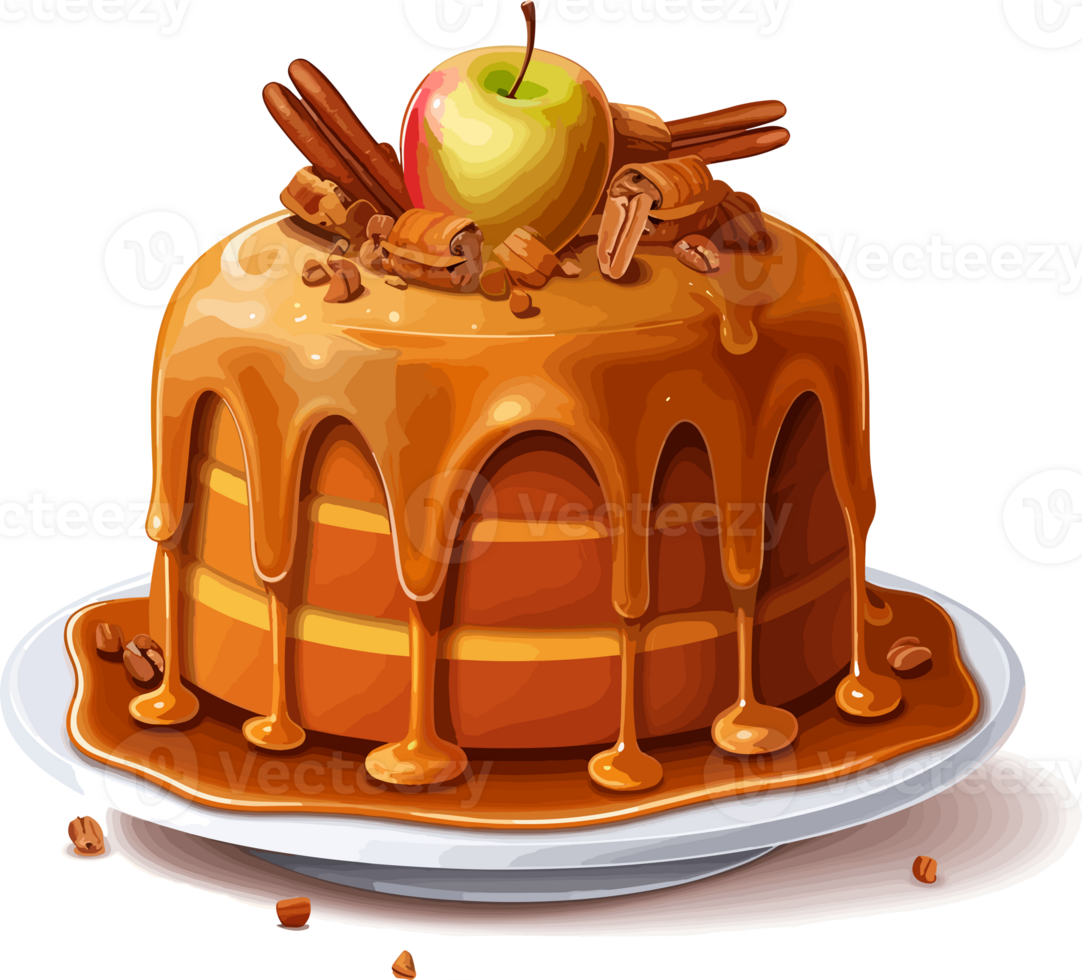 Cartoon Cake , illustration, Cute Design, Tshirt, png