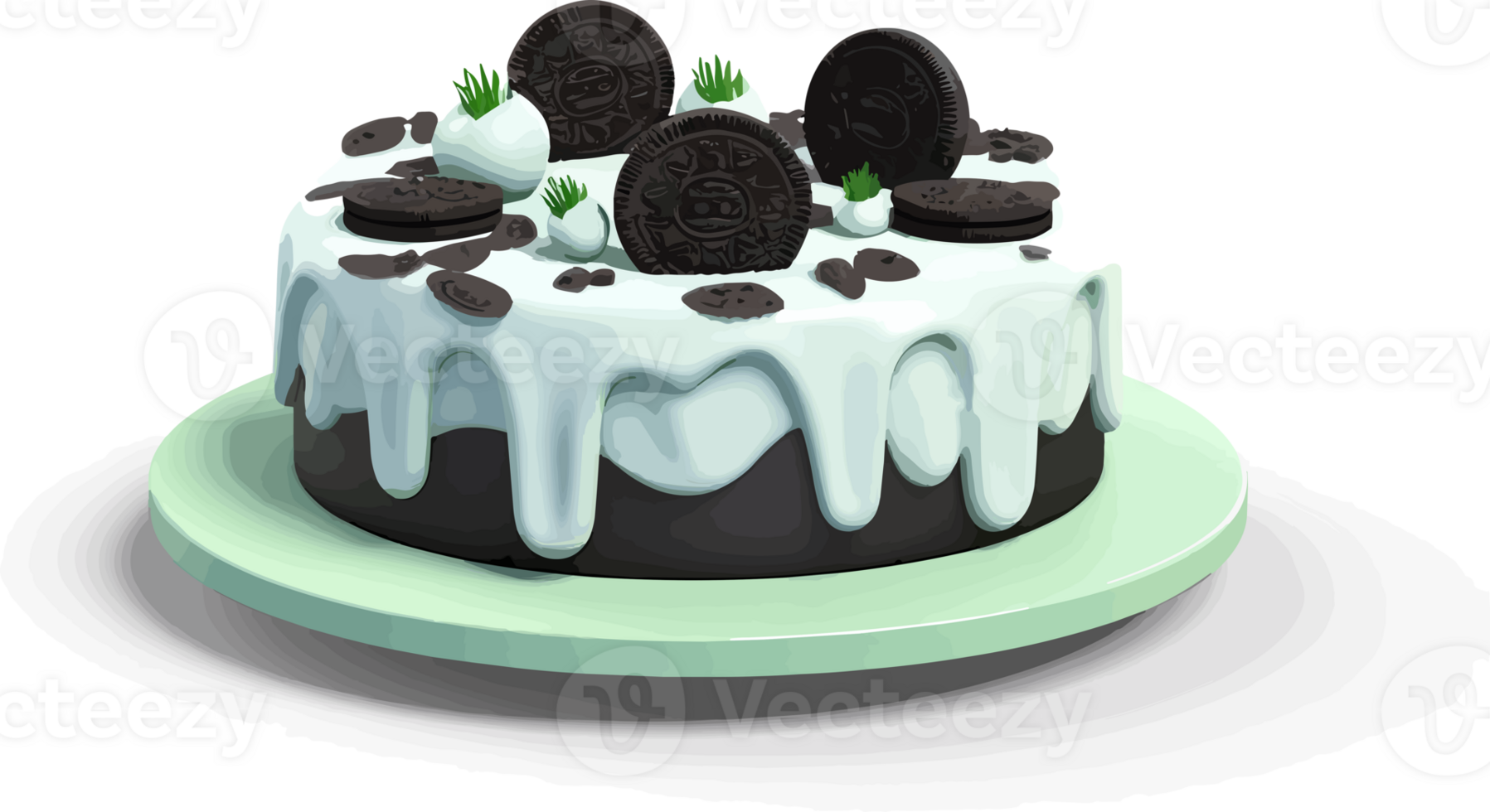 Cartoon Cake , illustration, Cute Design, png