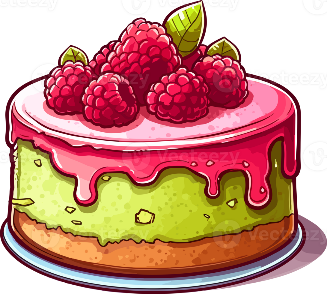 Cartoon Cake , illustration, Cute Design, png