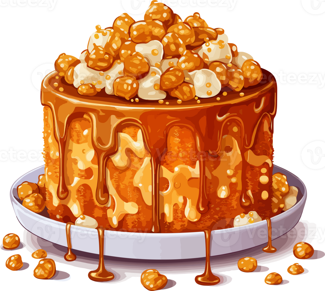 Cartoon Cake , illustration, Cute Design, Tshirt, png