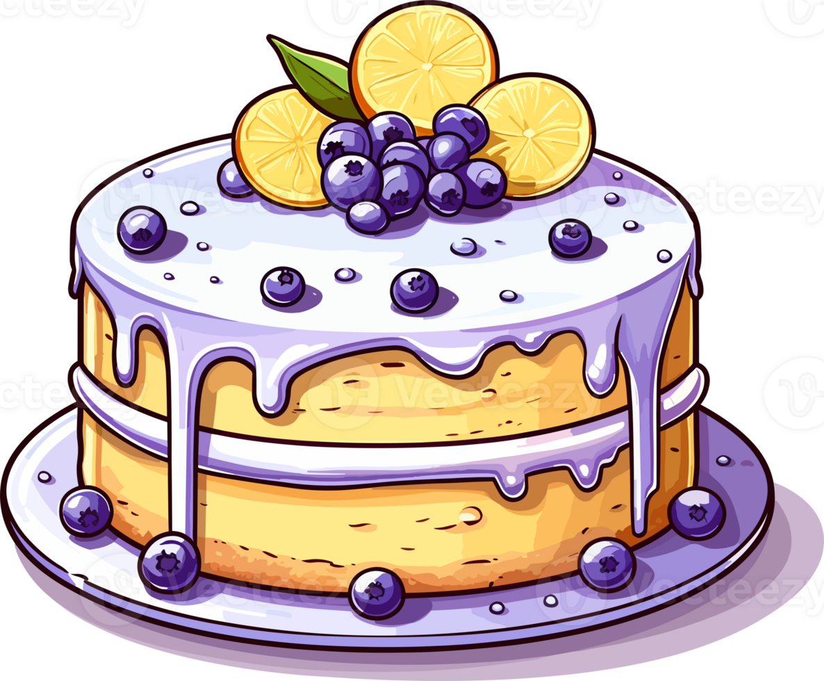 Cartoon Cake , illustration, Cute Design, png