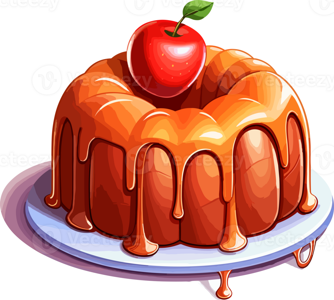 Cartoon Cake , illustration, Cute Design, png