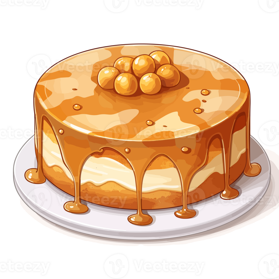 Cartoon Cake , illustration, Cute Design, Tshirt, png