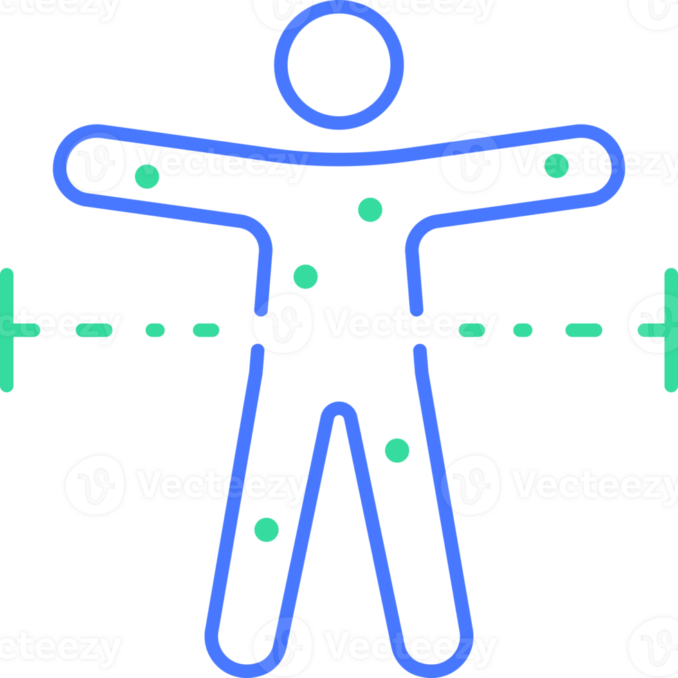 Body diagnostic line icon png