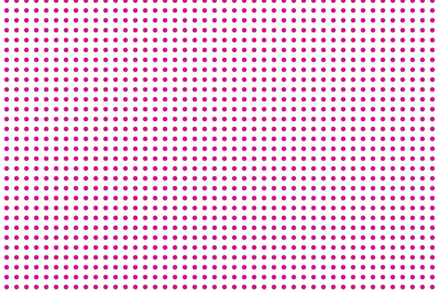 modern abstract seamlees pink polka dot pattern on white background vector