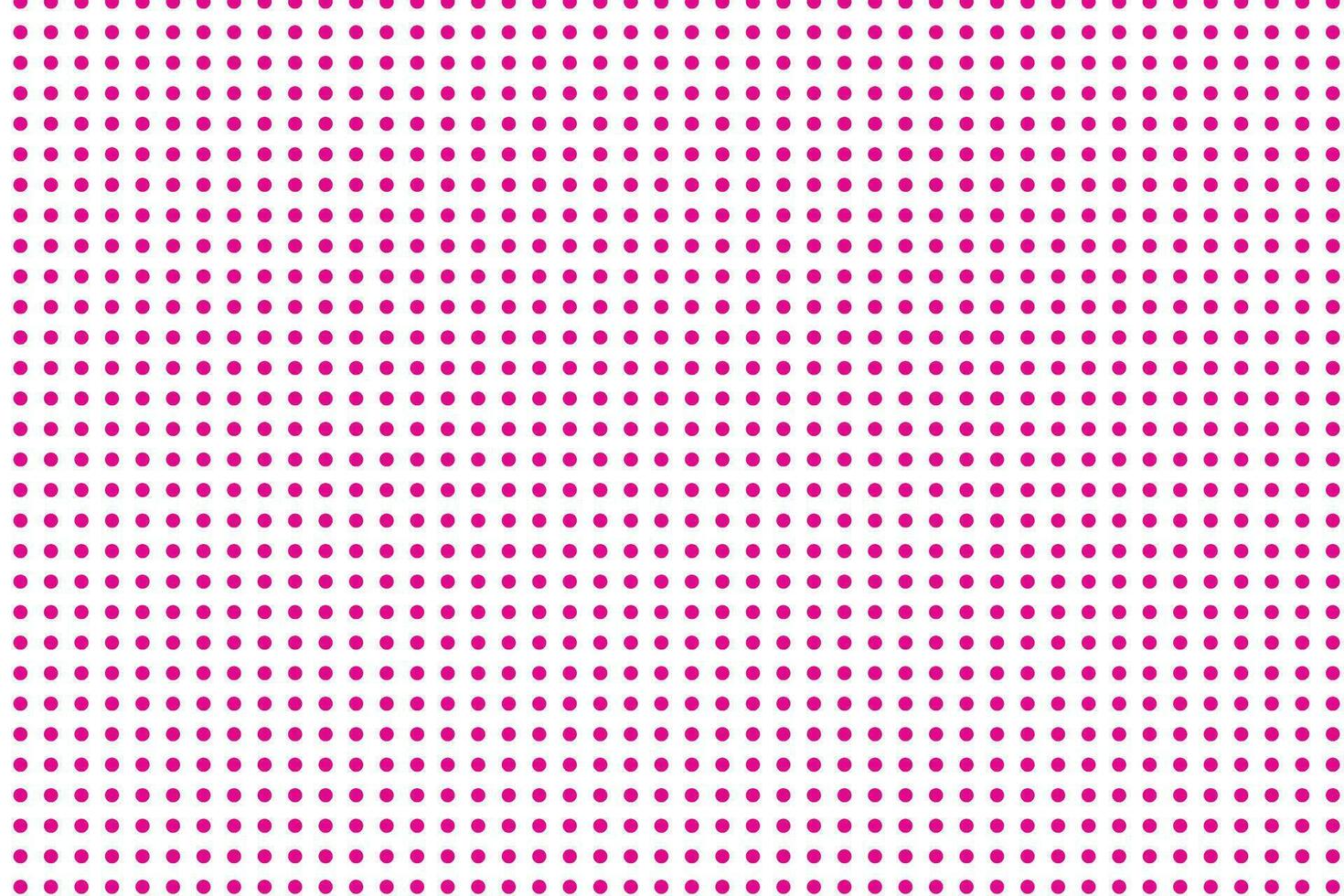 modern abstract seamlees pink polka dot pattern on white background vector