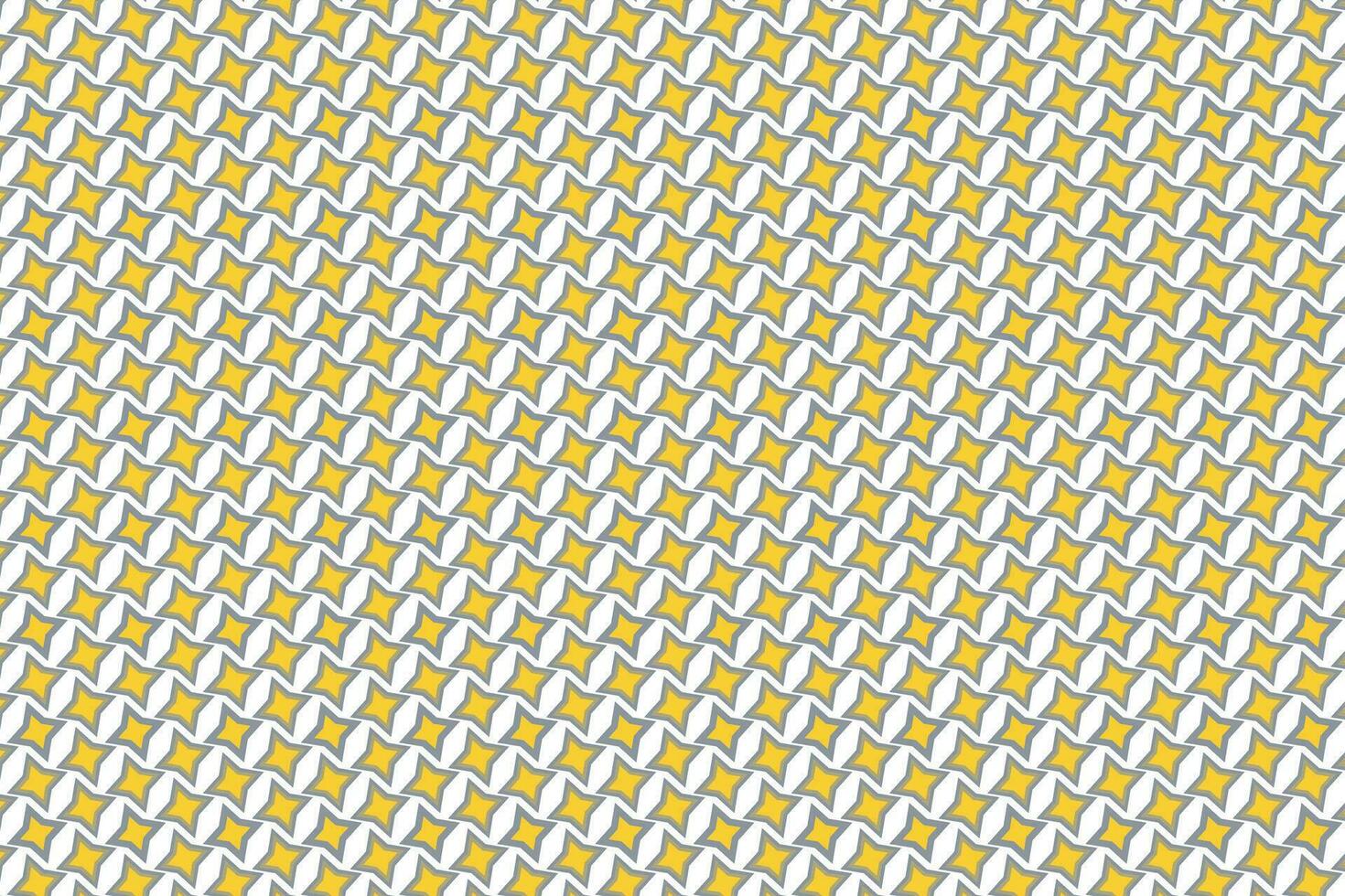 modern simple abstract seamlees gold silver metal colour star pattern on white colour background vector