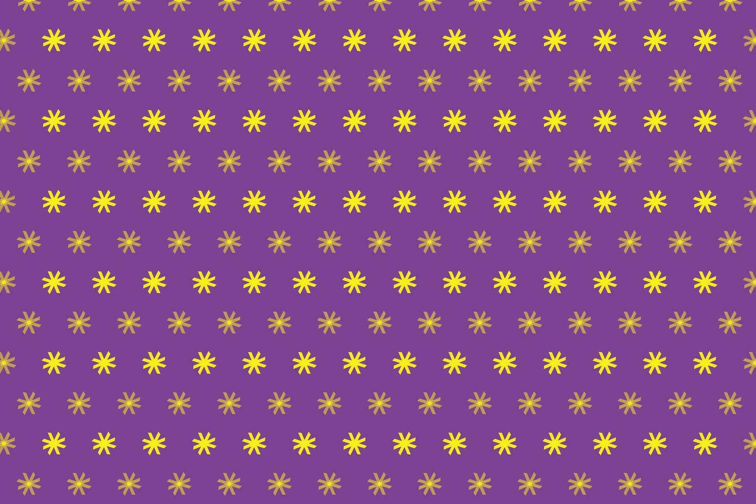 modern abstract seamlees yellow star pattern on violet background vector