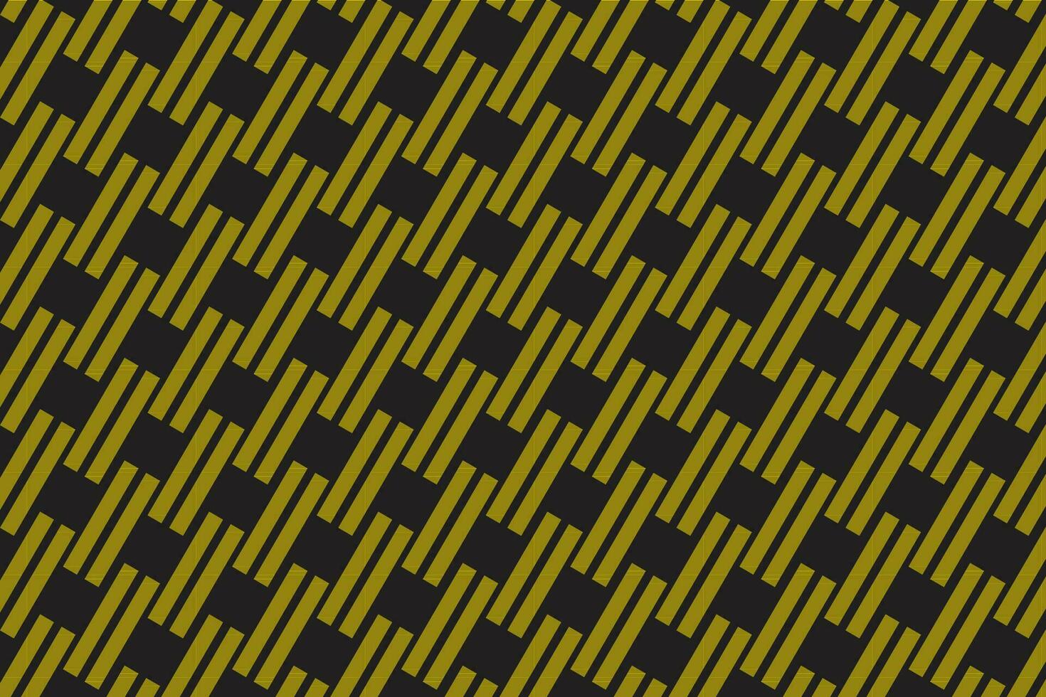 modern simple abstract seamlees yellow colour digonal short line pattern on black background vector