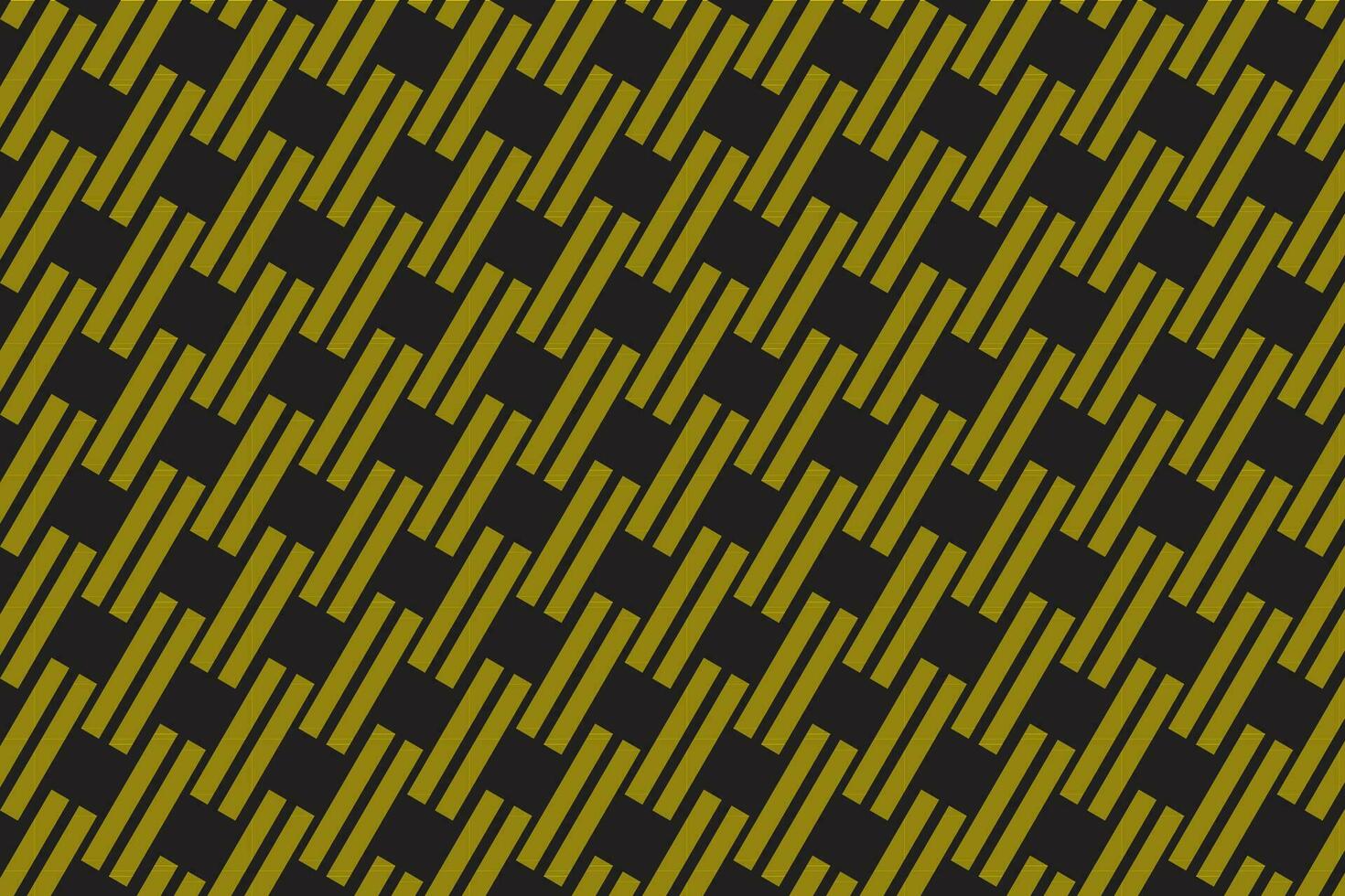 modern simple abstract seamlees yellow colour digonal short line pattern on black background vector