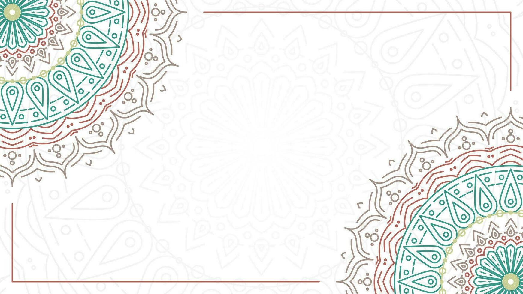 Simple Islamic ornamental vector background design