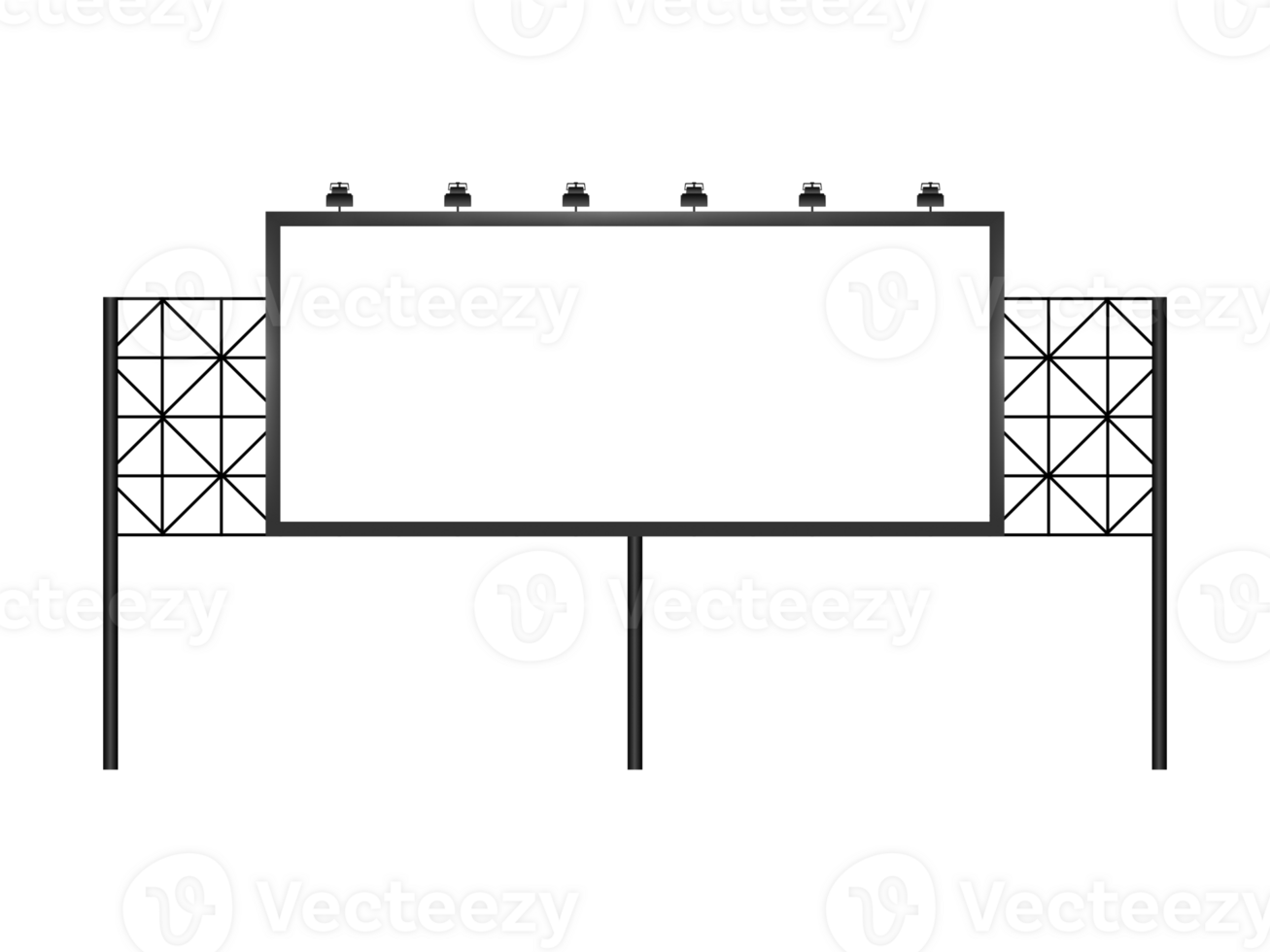 Blank Big Size Billboard With Lamp For Mockup 24819274 PNG blank-big-size-billboard-with-lamp-for-mockup-24819274-png