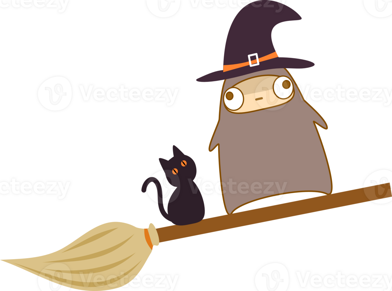 pretend to be a ghost and witch png