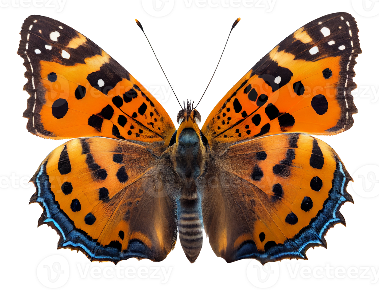 beautiful butterfly on transparent background png