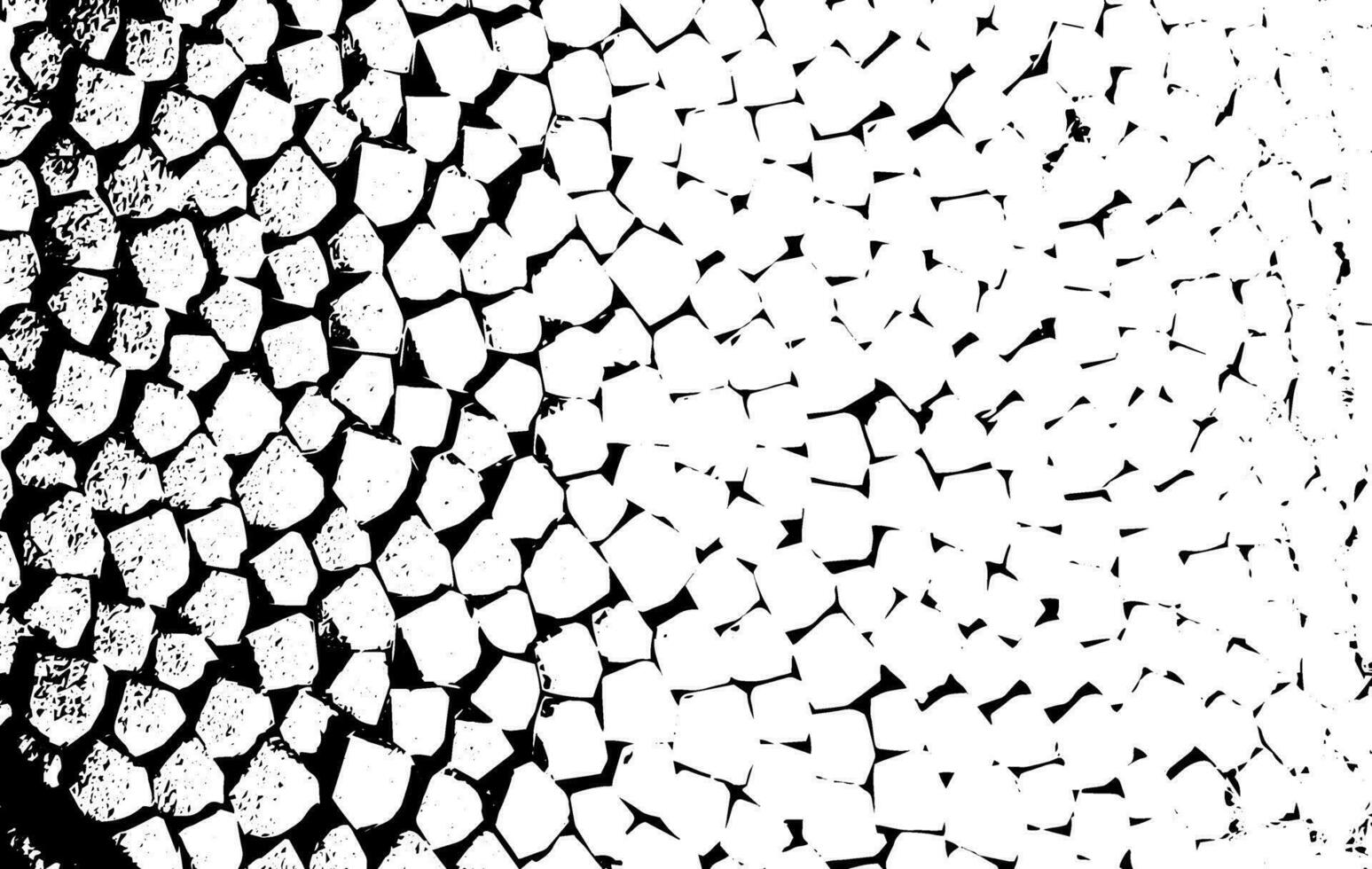 Rustic cracked vector texture with many cracks and scratches. Abstract background. Broken and damaged surface.