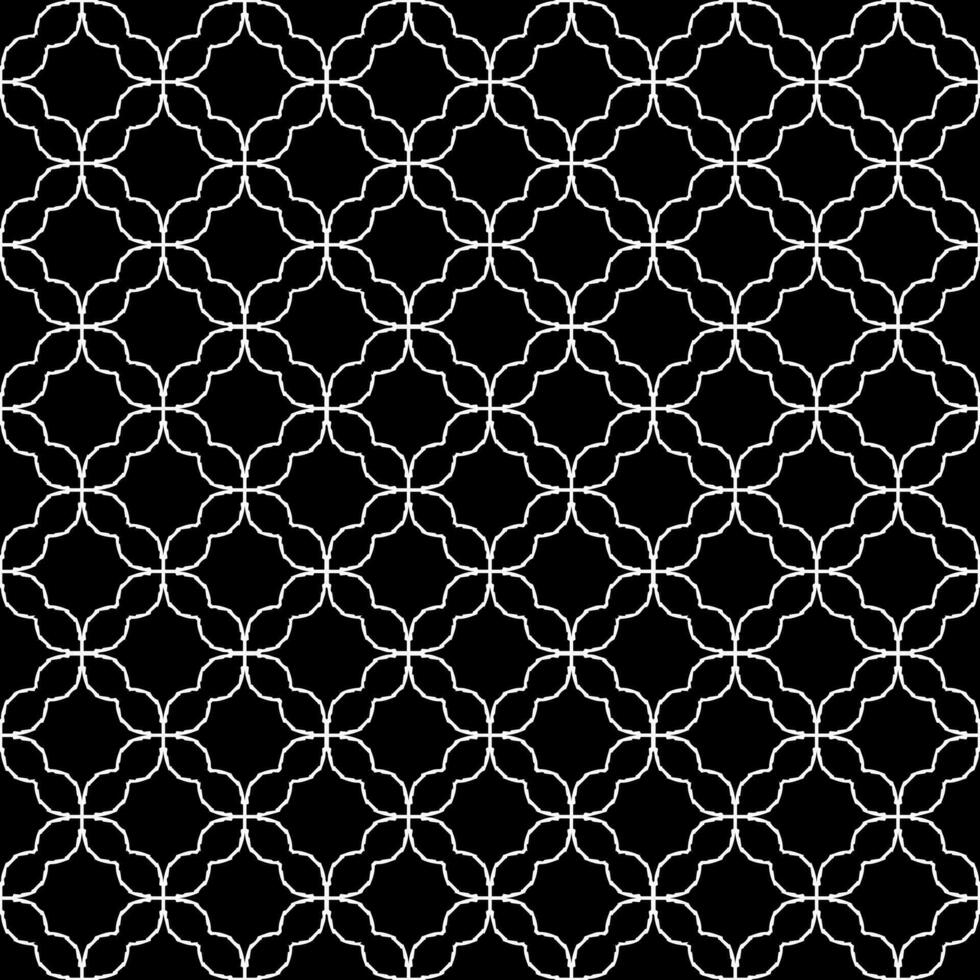 Black and white seamless pattern texture. Greyscale ornamental graphic design. vector