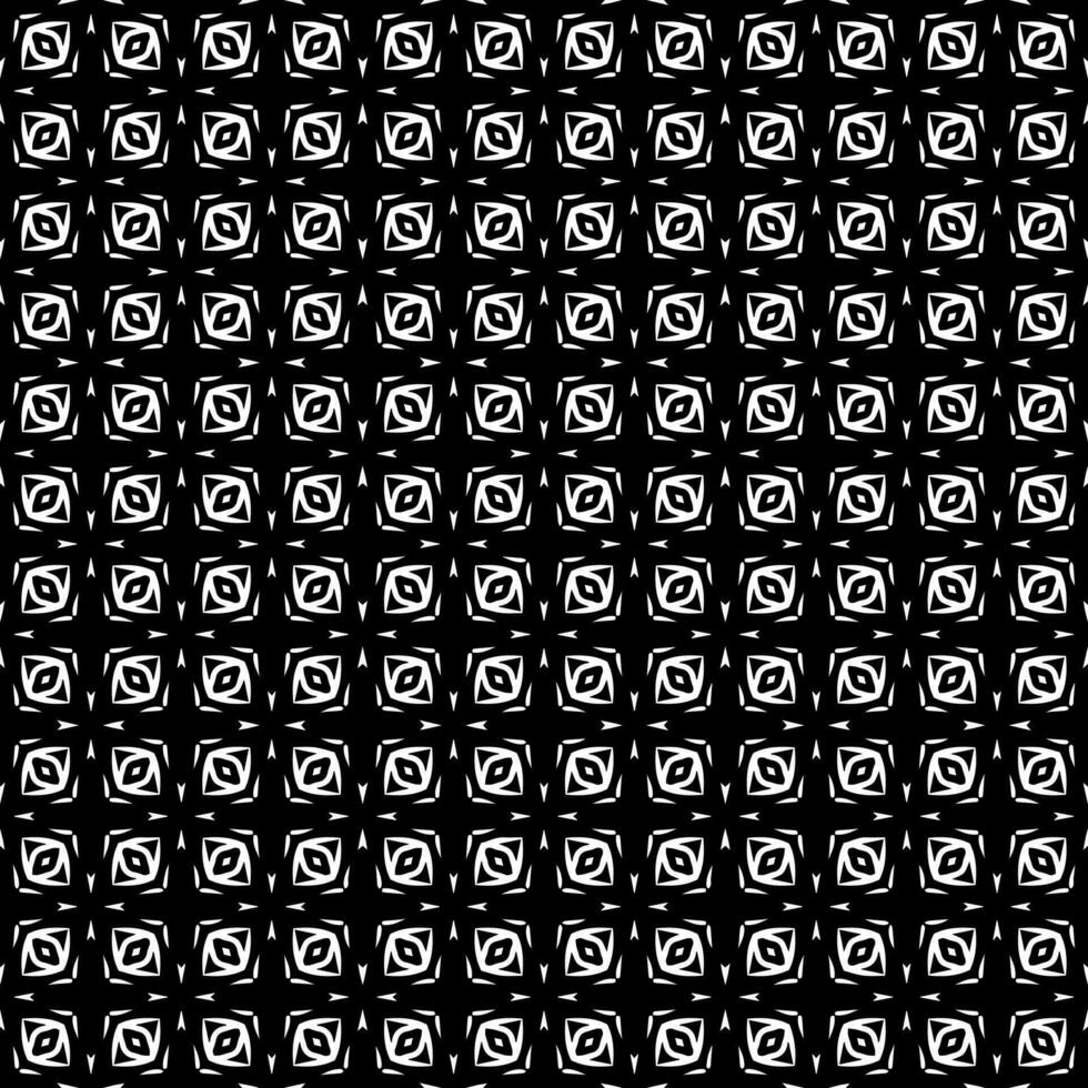 Black and white seamless pattern texture. Greyscale ornamental graphic design. vector