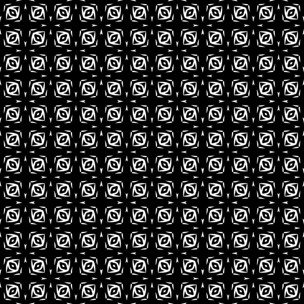 Black and white seamless pattern texture. Greyscale ornamental graphic design. vector