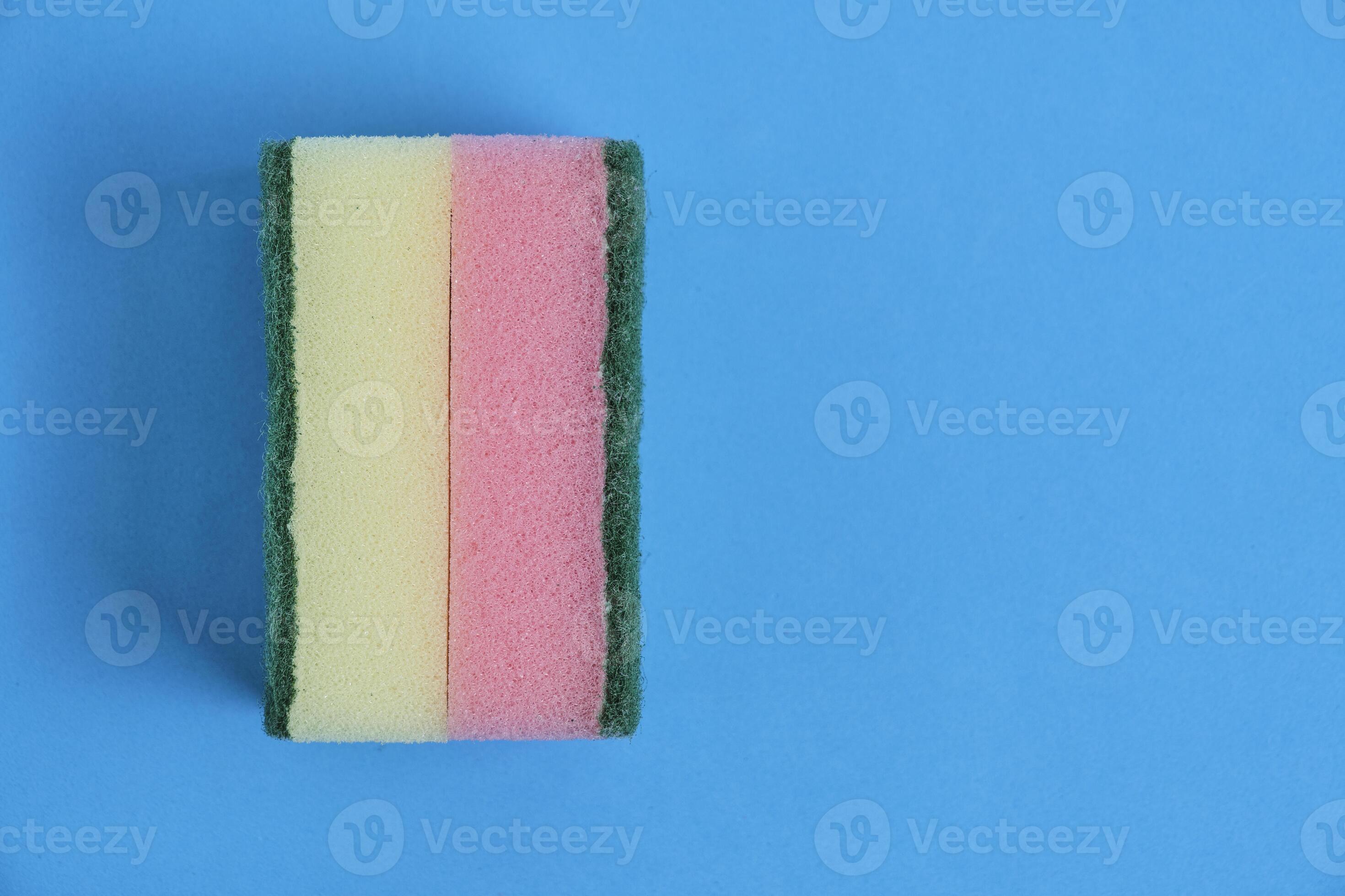 Two foam sponges for washing dishes. 24820762 Stock Photo at Vecteezy