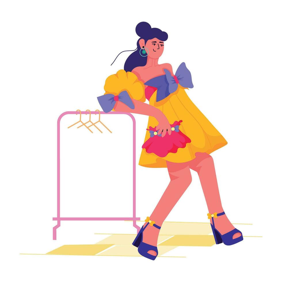 Trendy Fashion Designer vector
