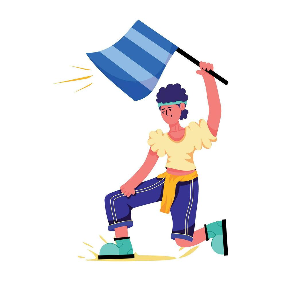 Trendy Pride Celebration vector