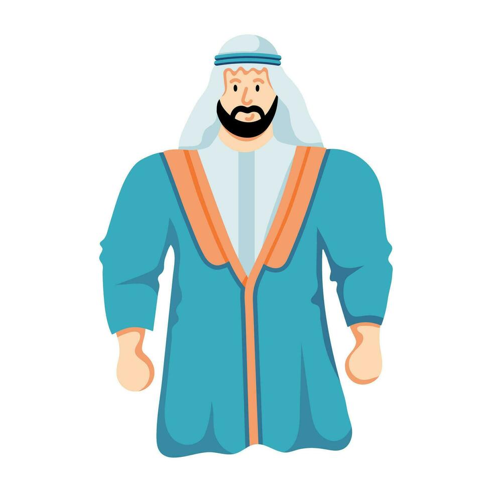 Trendy Bisht Cloak vector