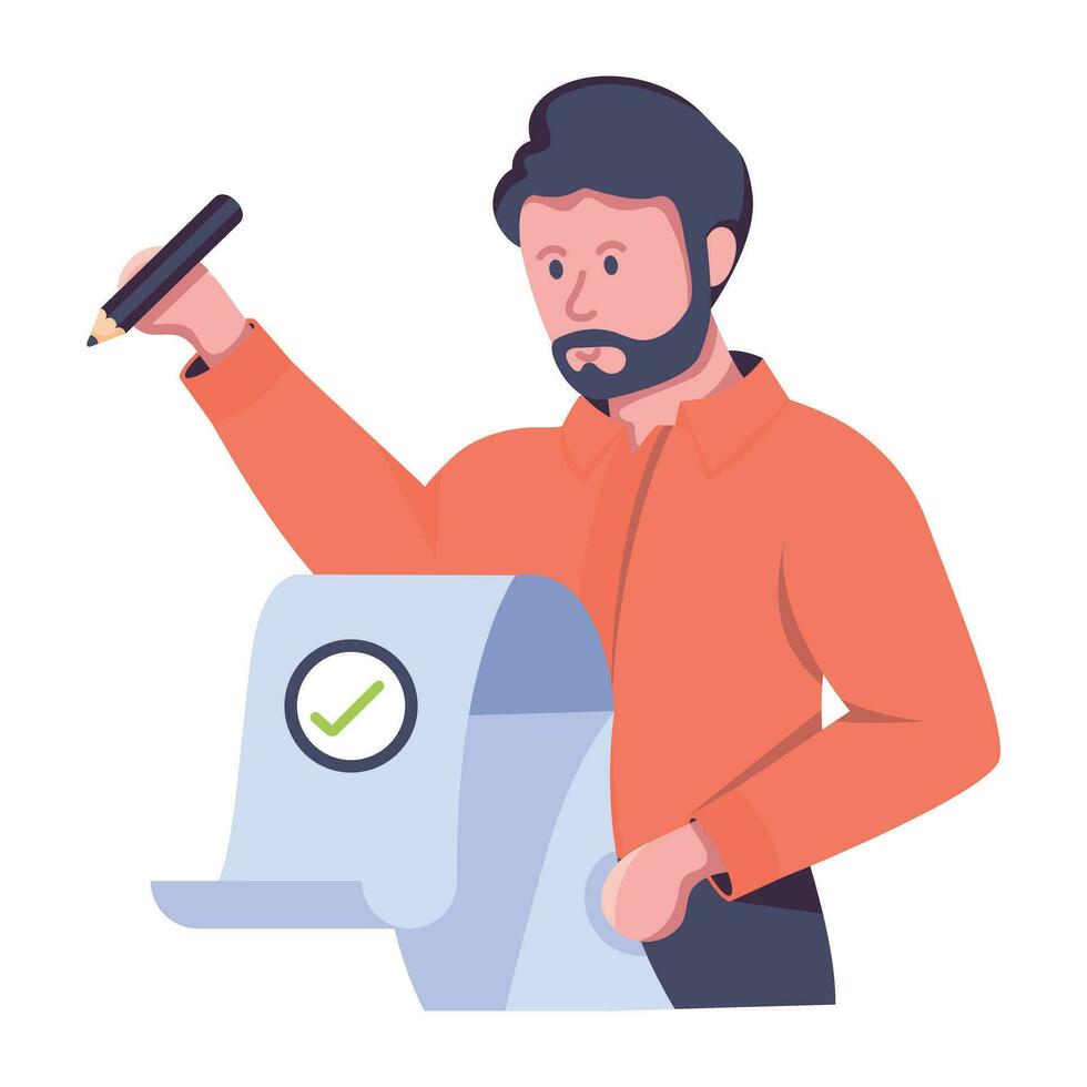 Trendy Business Agreement vector