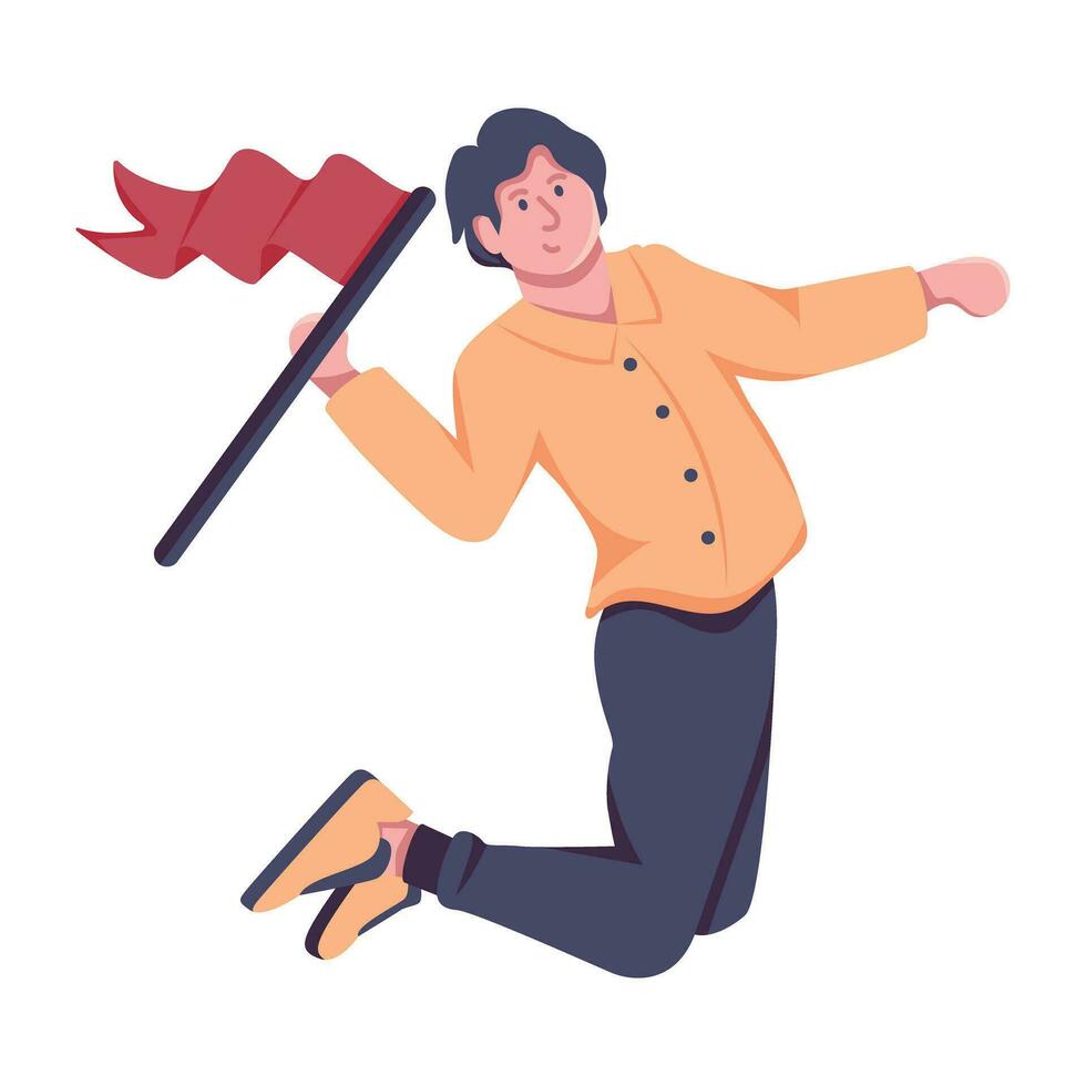 Trendy Successful Businessman vector
