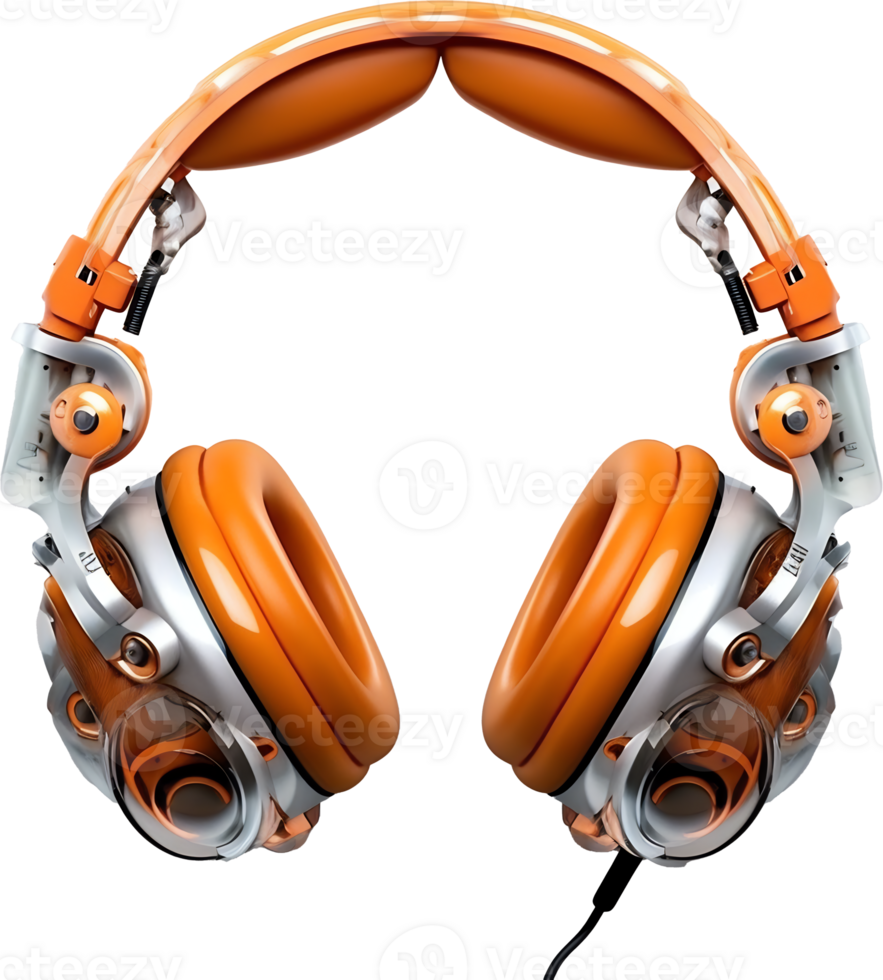 The Headphones - AI GENERATED - Transparent PNG