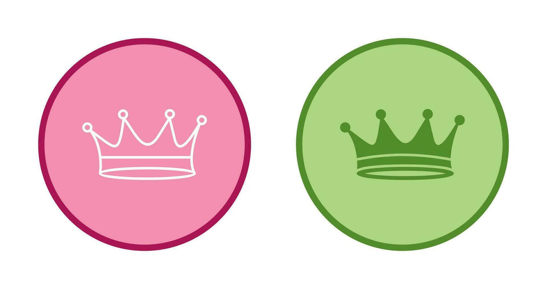 King Crown Vector Icon