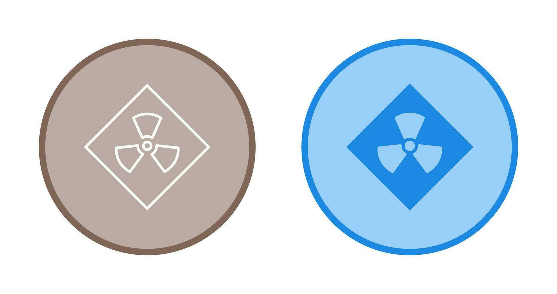 Radiation Vector Icon