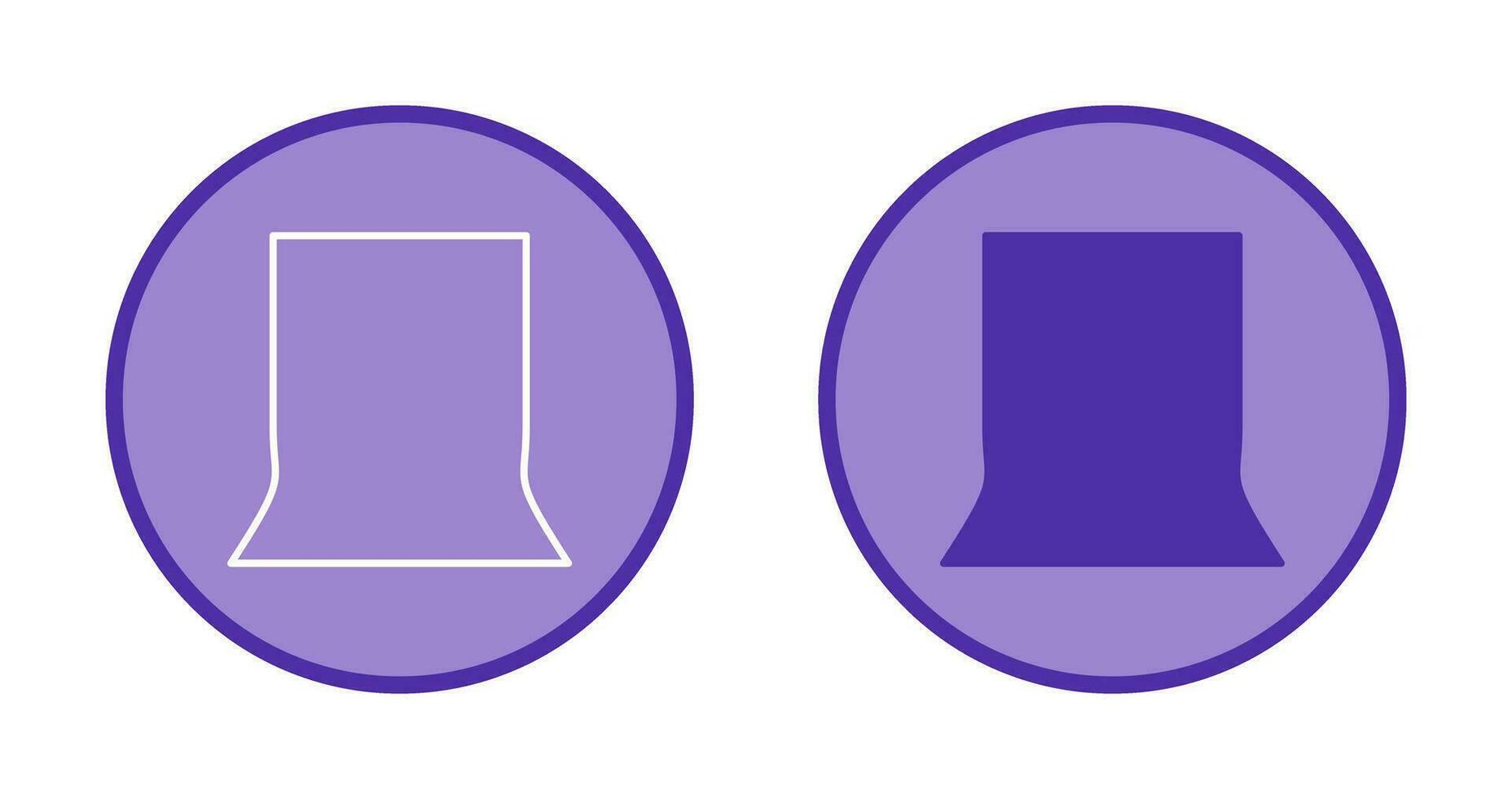 Unique Back Stand Vector Icon
