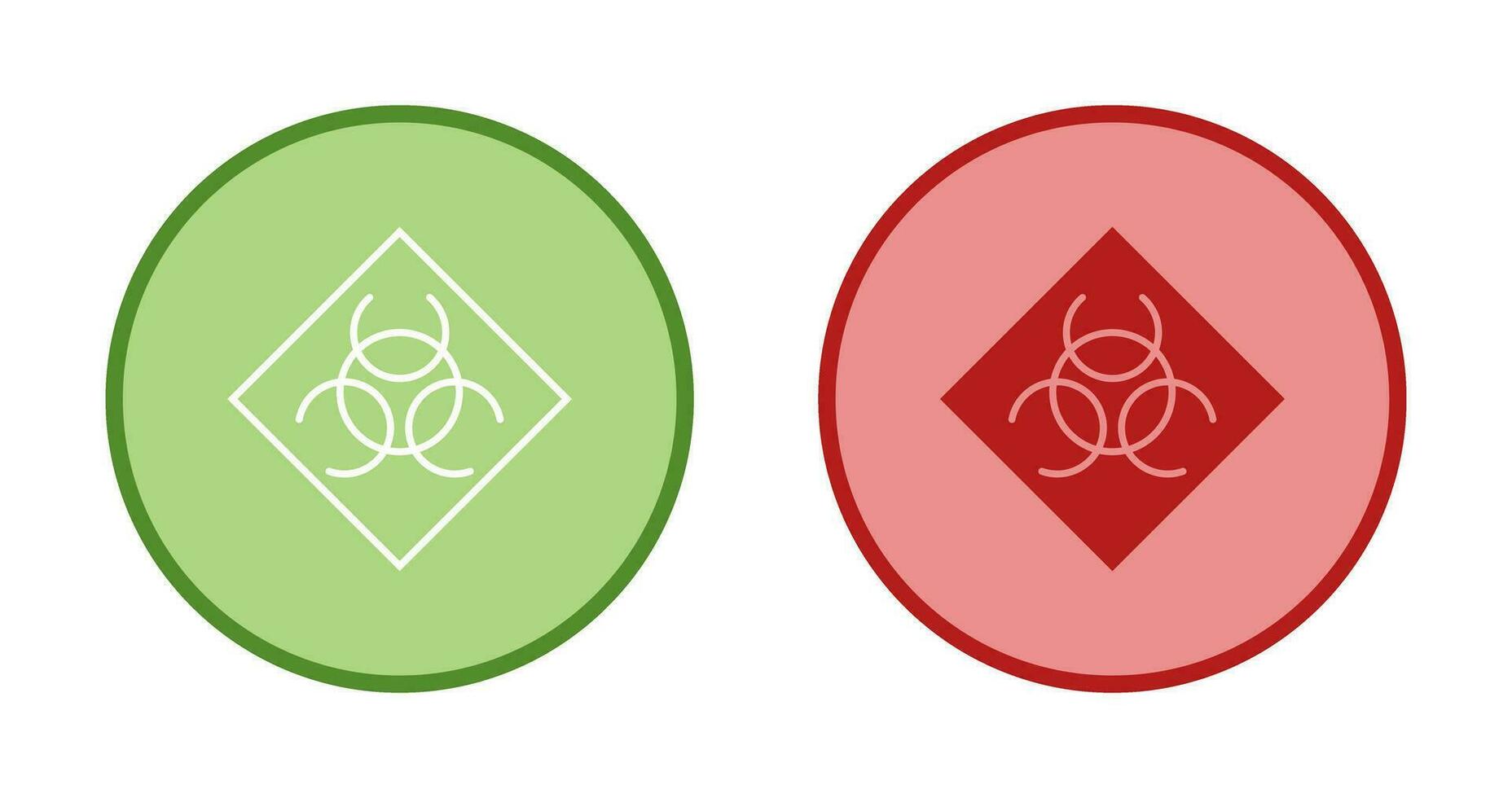 Biological Hazard Vector Icon