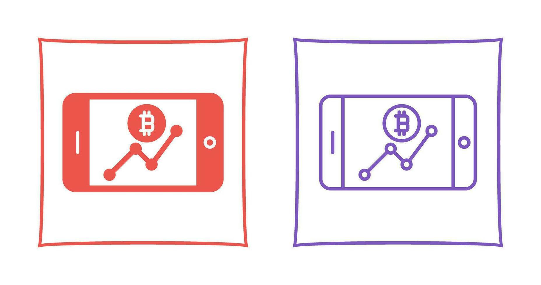 Line Chart Vector Icon