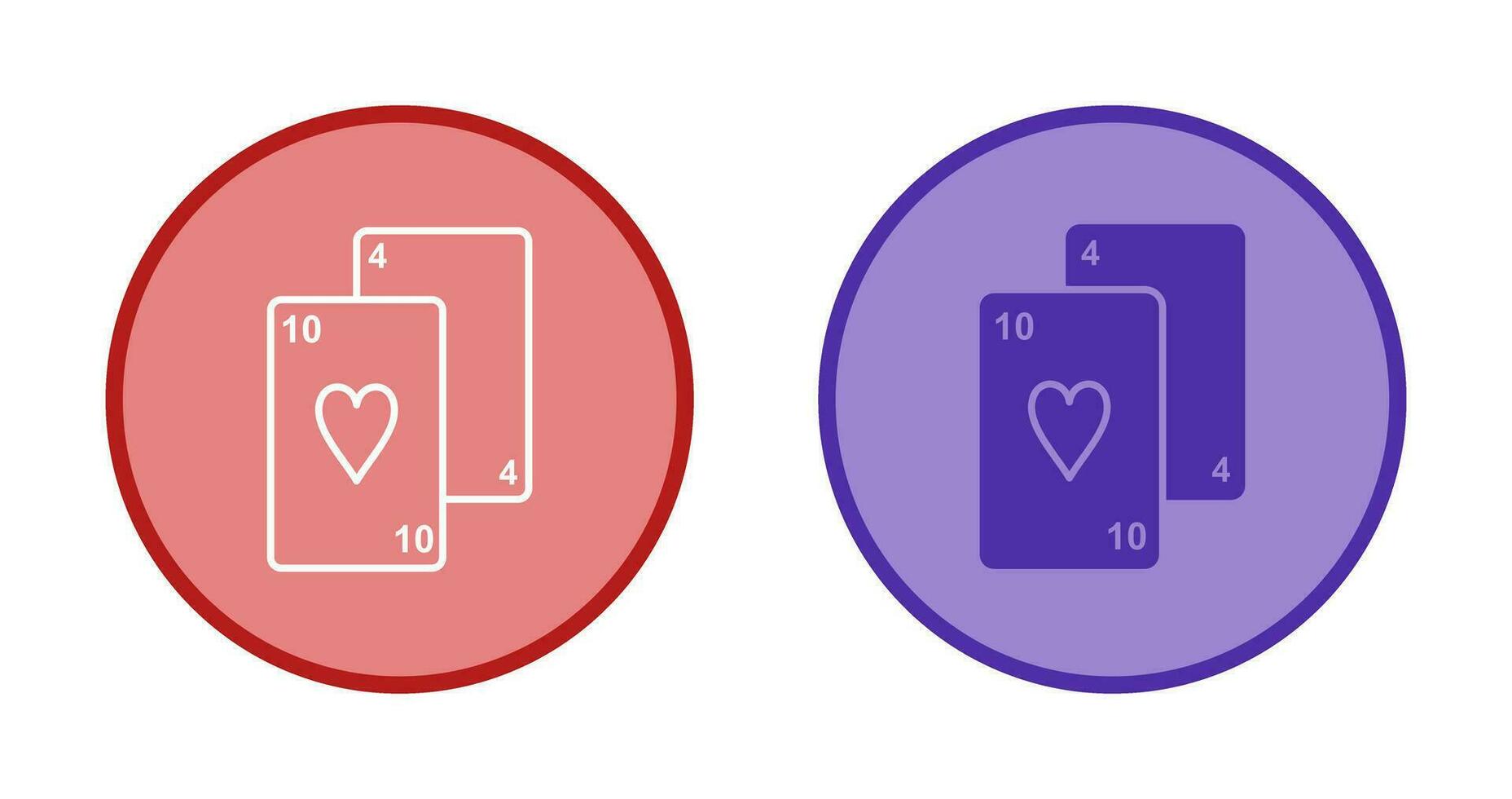 Playing Cards Vector Icon