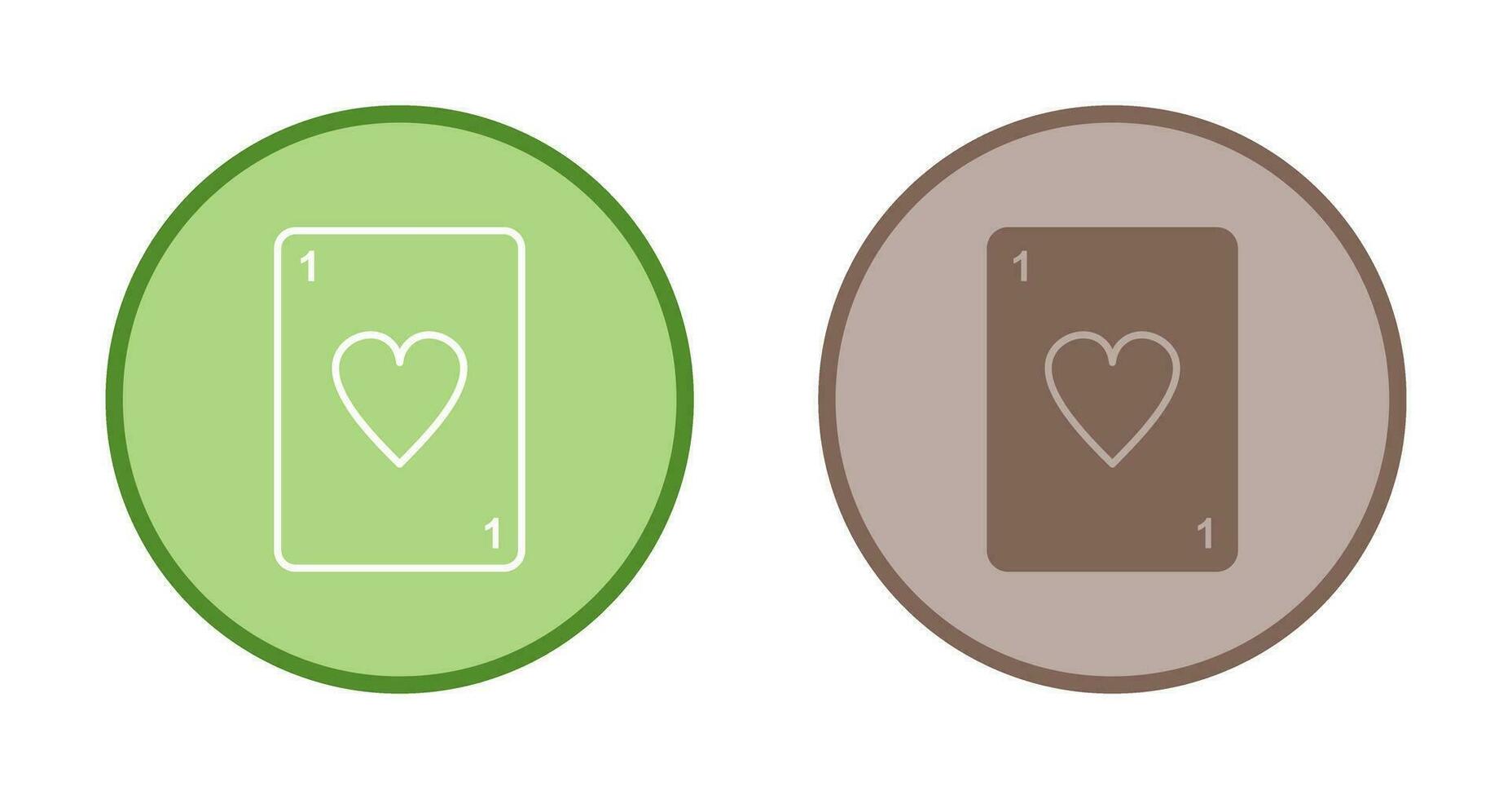 Unique Card Vector Icon