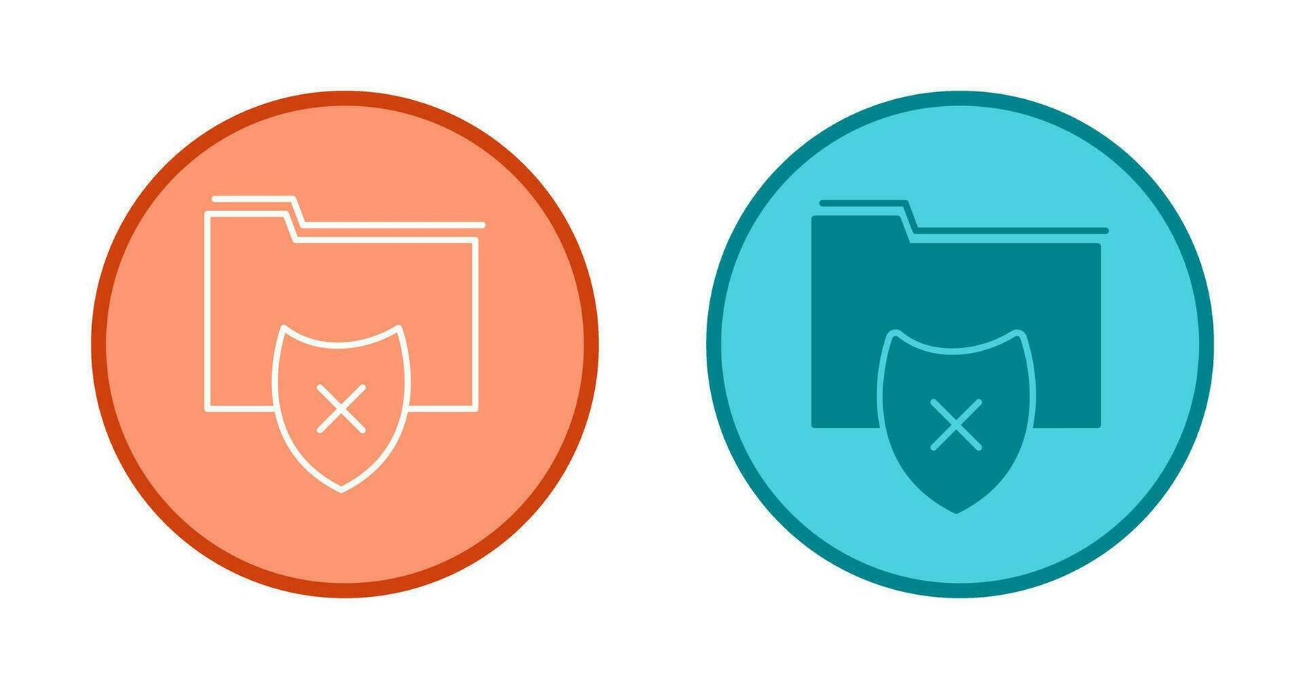 Vulnerable Folder Vector Icon