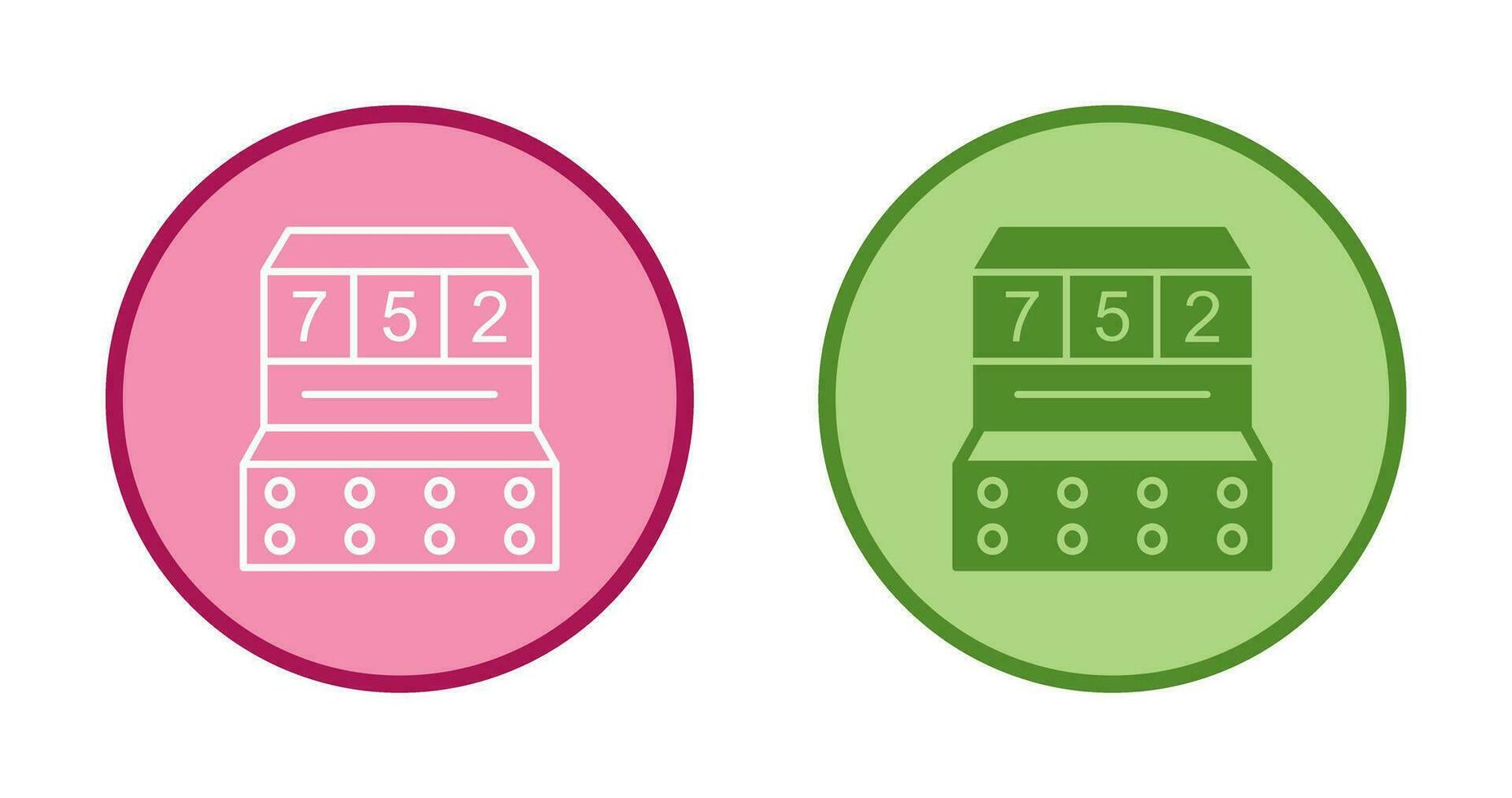 Slot Machine Vector Icon