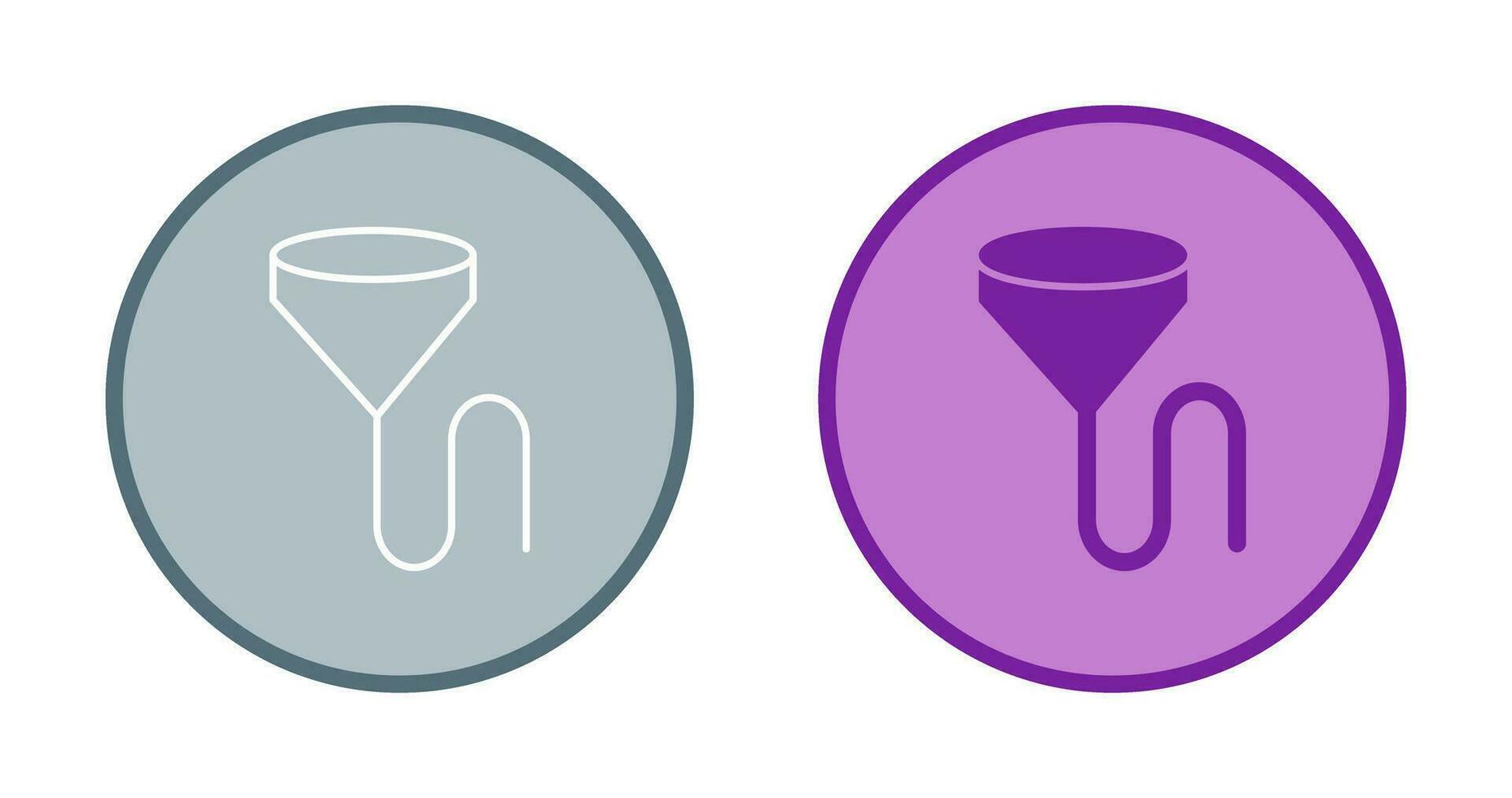 Unique Beer Bong Vector Icon