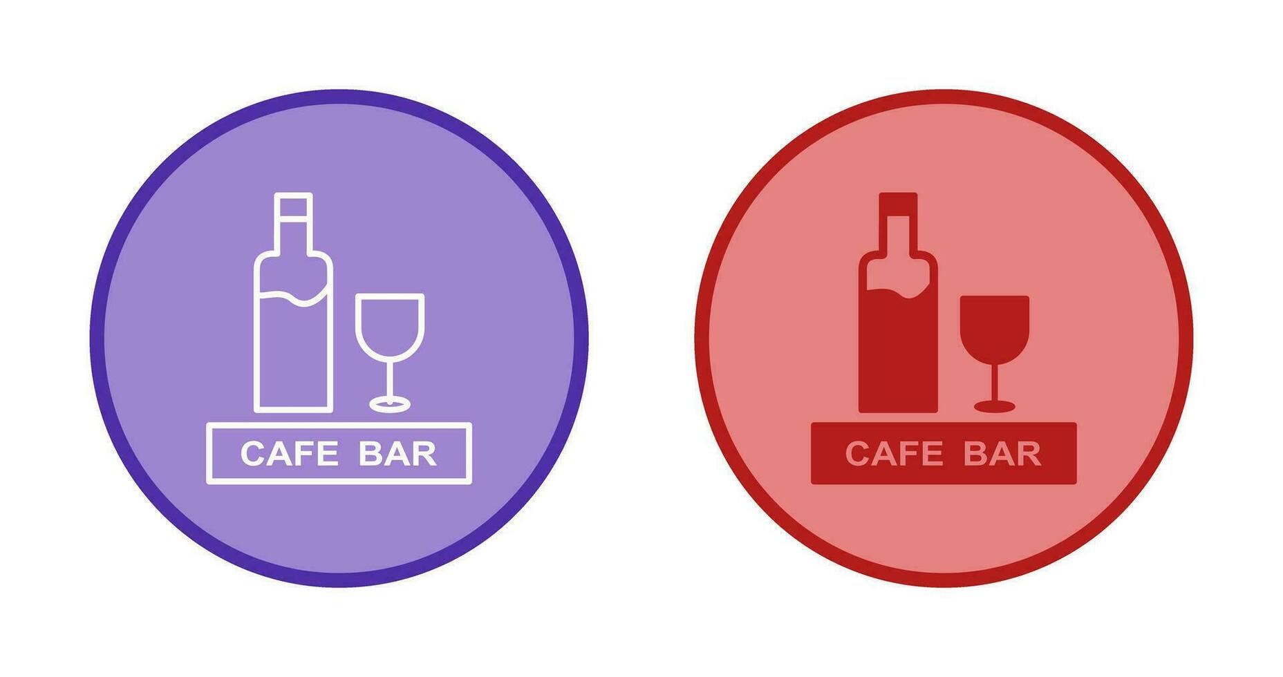 icono de vector de café de bebidas únicas