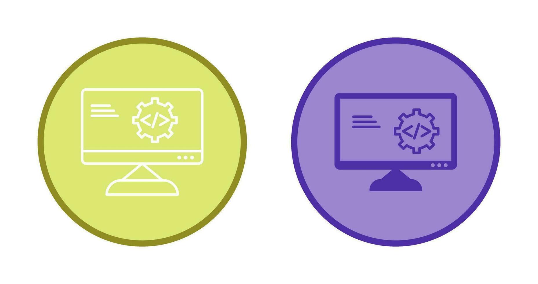 Unique Code Optimization Vector Icon