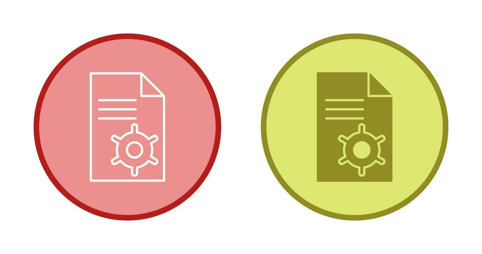 Unique Content Management Vector Icon