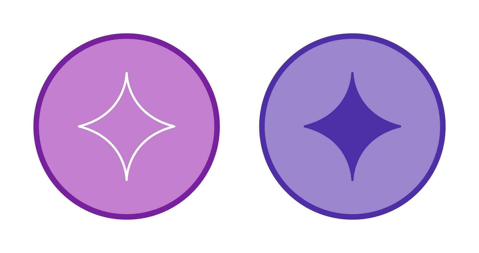 Unique Diamond Vector Icon