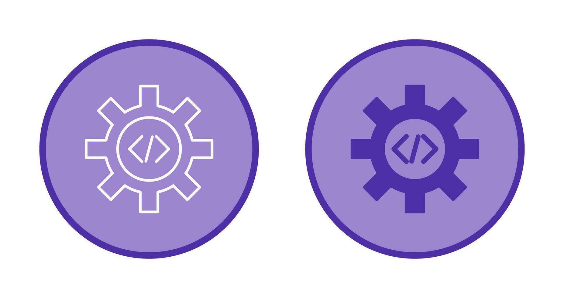 Unique Code Optimization Vector Icon
