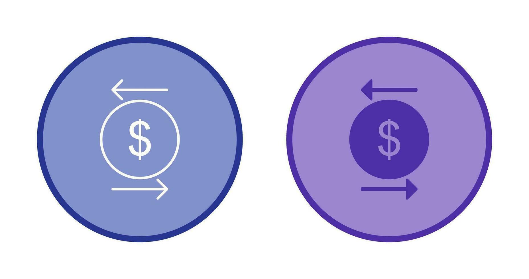 Unique Transcation Vector Icon