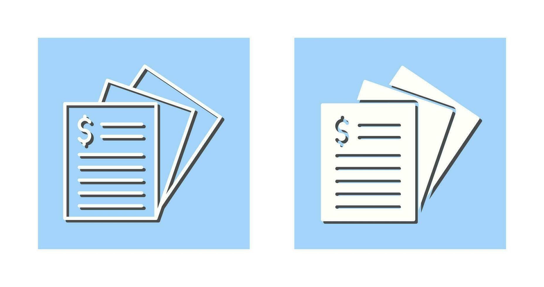 Invoice Vector Icon