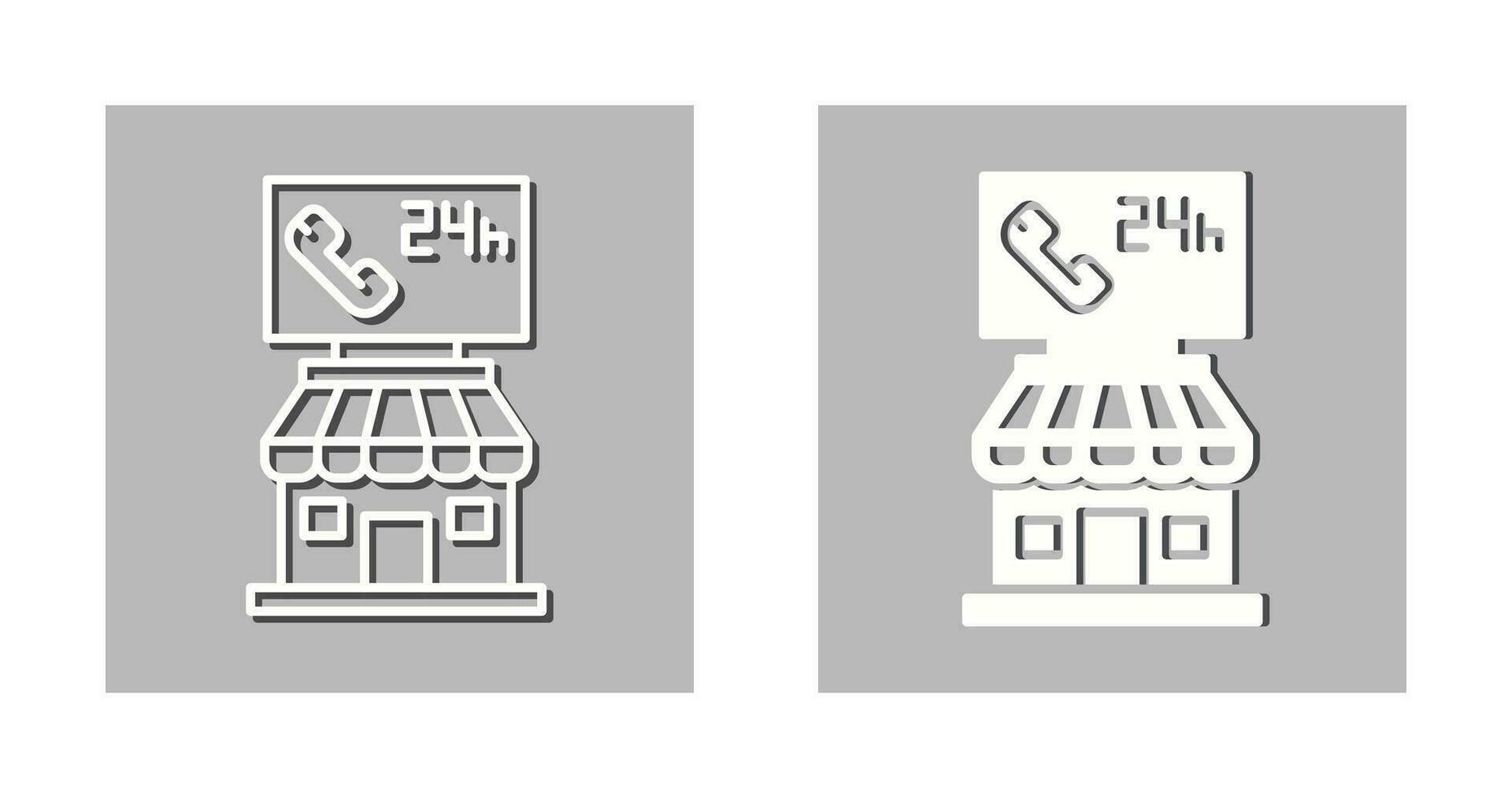 24 hours Vector Icon